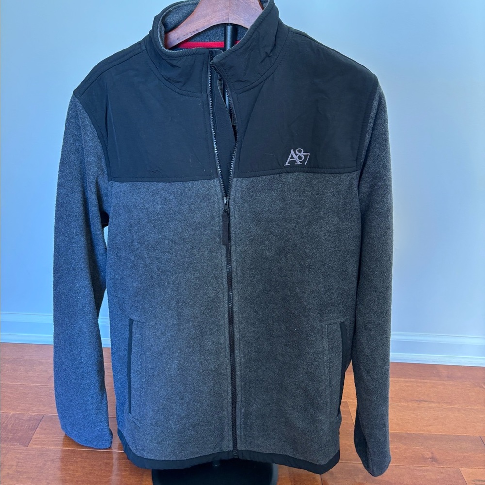 Aeropostale Mens Medium Gray‎ Jacket